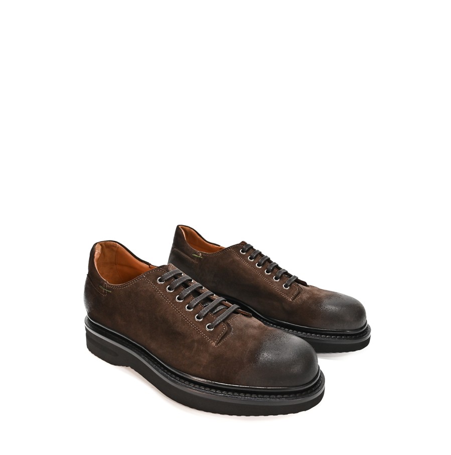 Men Green George | Lace-Up Shoes